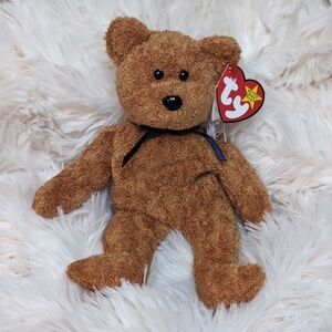 Ty‎ Beanie Baby FUZZ Teddy Bear - Retired Vintage Collectible